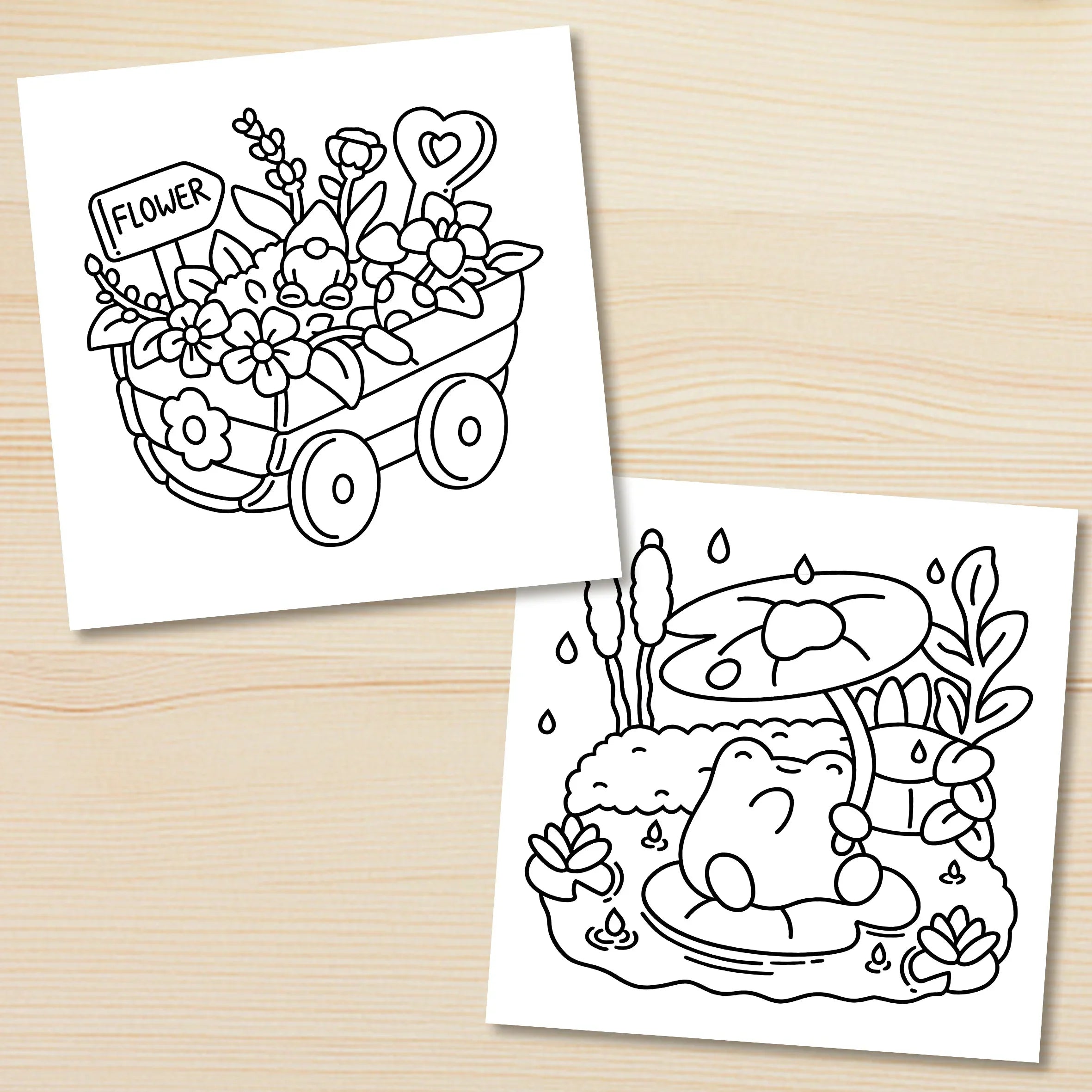 Tiny Gardens Relaxation Art